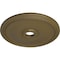 Ekena Millwork Theia Ceiling Medallion (Fits Canopies up to 6 3/4"), 24"OD x 3 5/8"ID x 1 3/4"P, Mississippi Mud CM24THMMF - alternate 3